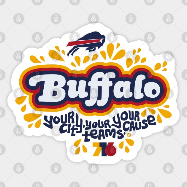 Buffalo Bills Sticker by Yurko_shop